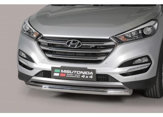 Протектор за предна броня Ø 76мм за Hyundai Tucson (2015- )