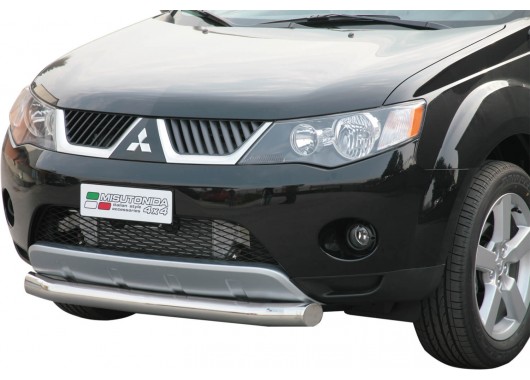 Протектор за предна броня Ø 76мм за Mitsubishi Outlander ( 2007 - 2009 ) image