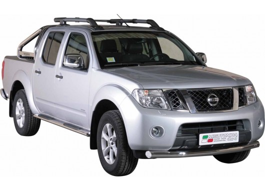 Протектор за предна броня Ø 76мм за Nissan Navara (2010 - 2015) image