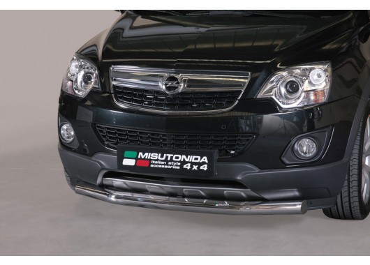 Протектор за предна броня Ø 76мм за Opel Antara ( 2011 - ) image