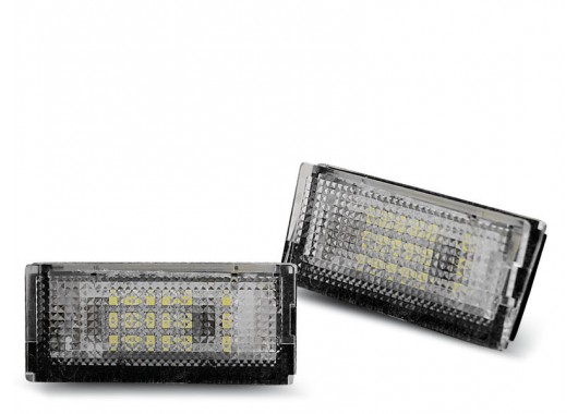 LED плафони за регистрационен номер за BMW E46 (седан и комби)