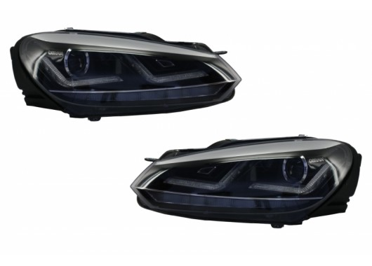 Комплект Osram LEDriving тунинг фарове за VW Golf 6 (2008-2012) - хромирани