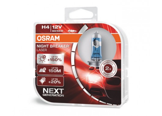 Комплект халогенни лампи H4 NBL Osram image