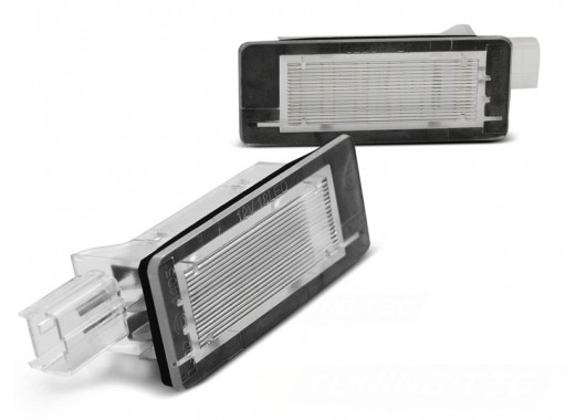 LED плафони за регистрационен номер за Renault/Dacia