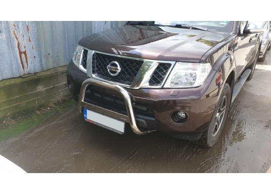 Преден ролбар Ø 63мм за Nissan Navara (2005 - 2010) image