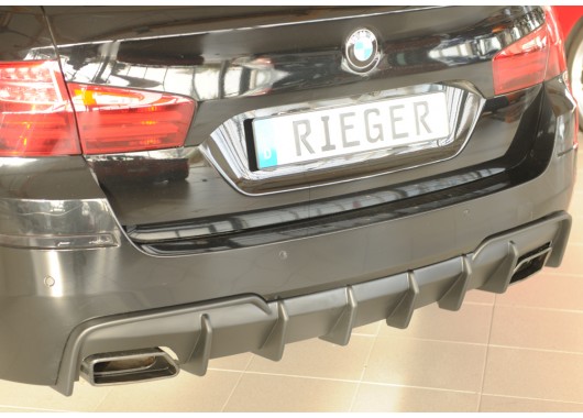 Дифузьор за задна броня Rieger за BMW F10/F11 (2009-2017)