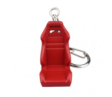 Ключодържател спортна седалка - червена
