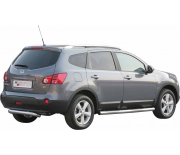 Протектор за задна броня Ø 76 мм за Nissan Qashqai +2 ( 2008 -)