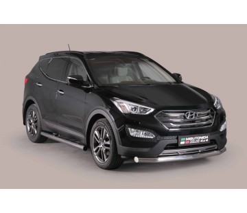 Протектор за предна броня Ø 76мм за Hyundai Santa Fe (2012 -)