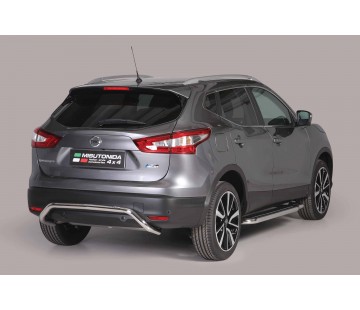 Протектор за задна броня Ø 50 мм за Nissan Qashqai (2014-2017)