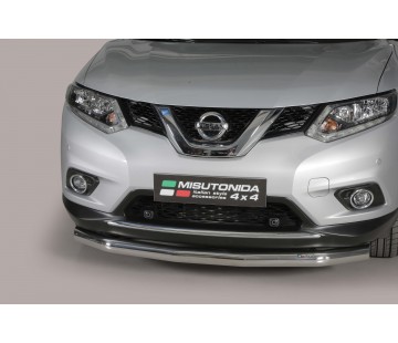 Протектор за предна броня Ø 76мм за Nissan Xtrail ( 2013 - )