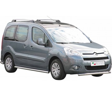 Протектор за предна броня Ø 63мм за  Citroen Berlingo (2008 - 2015)