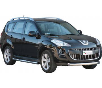 Протектор за предна броня Ø 76мм за Peugeot 4007 (2007 - )