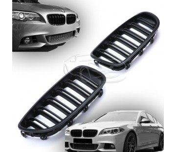 Тунинг решетки за BMW F10/ F11/ F18 (2010-) M5 дизайн – черен мат