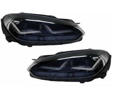Комплект Osram LEDriving тунинг фарове за VW Golf 6 (2008-2012) - черни