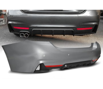 Тунинг задна броня - M-performance дизайн за BMW F32/F33 (2013-)