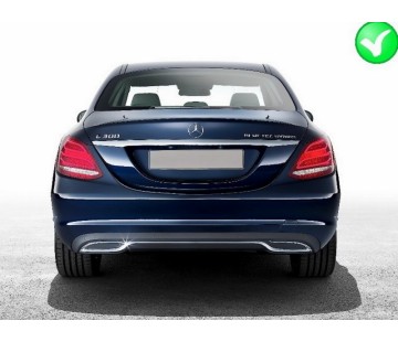 Дифузьор за задна броня за Mercedes Benz W205/ S205 (2014-2018)