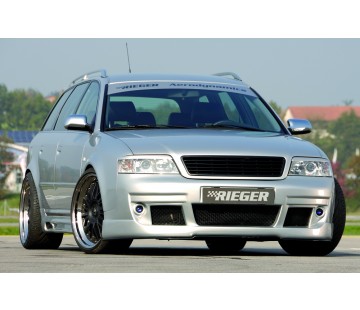 Тунинг предна броня Rieger за Audi A6 C5 (1997-2001)