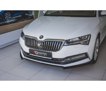 Спойлер за предна броня Maxton design за Skoda Superb MK3 Facelift (2019-)