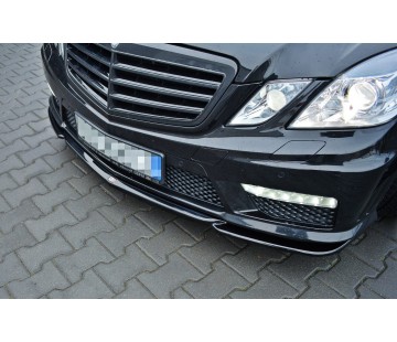 Спойлер за предна AMG броня Maxton design за Mercedes Benz W212 (2009-2012)