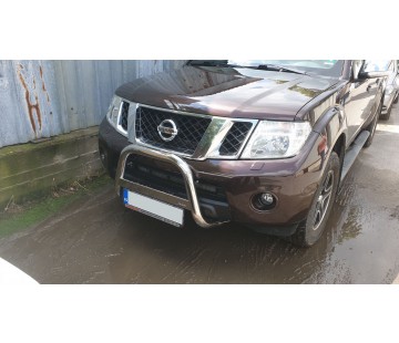 Преден ролбар Ø 63мм за Nissan Navara (2005 - 2010)