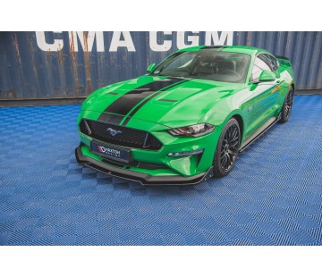 Спойлер за предна броня Maxton design за Ford Mustang GT (2017-)