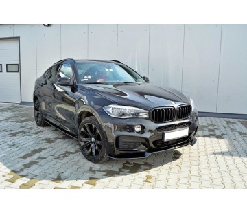 Спойлер за предна броня Maxton design за BMW X6 F16 Mpack (2016-)