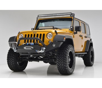 Метална предна броня за Jeep Wrangler JK (2007-2018) и JL (2018-)