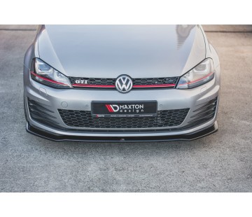 Спойлер за предна GTI броня Maxton design за VW Golf 7 (2013-)