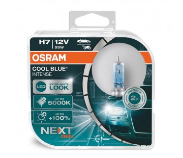 Комплект халогенни лампи H7 CBI Osram