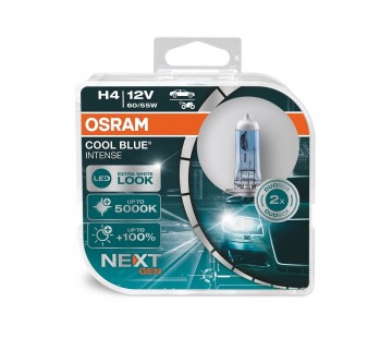 Комплект халогенни лампи H4 CBI Osram