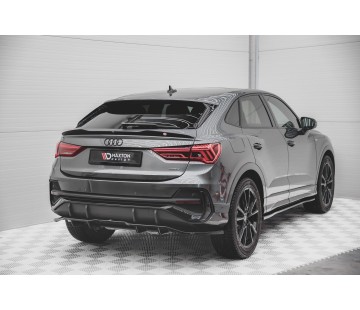 Добавка за задна S-line броня Maxton design за Audi Q3 Sportback (2019-)