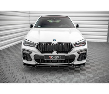 Спойлер за предна броня Maxton design за BMW X6 G06 M-pack (2019-)