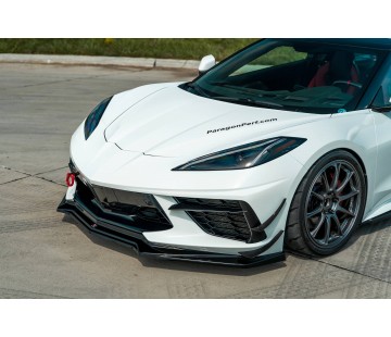 Спойлер за предна броня Maxton design за Chevrolet Corvette C8 (2020-)