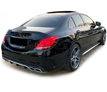 Дифузьор за задна броня за Mercedes Benz W205/S205 (2014-)