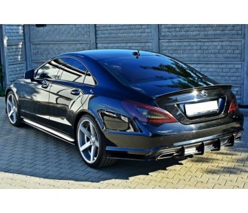 Добавка за задна AMG броня Maxton design за Mercedes Benz CLS W218 (2011-2014)