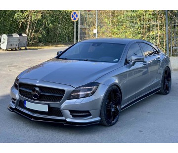 Спойлер за предна AMG броня Maxton design за Mercedes Benz CLS W218 (2011-2014)