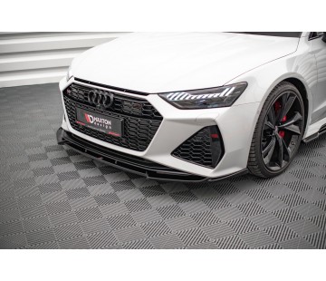 Спойлер за предна броня Maxton design за Audi RS6/RS7 C8 (2018-)