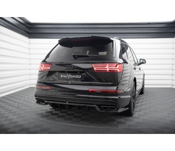 Добавка за задна броня Maxton design за Audi Q7/SQ7 (2015-2019)