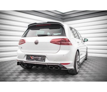 Дифузьор за задна броня Maxton design за VW Golf 7 R (2012-2016)