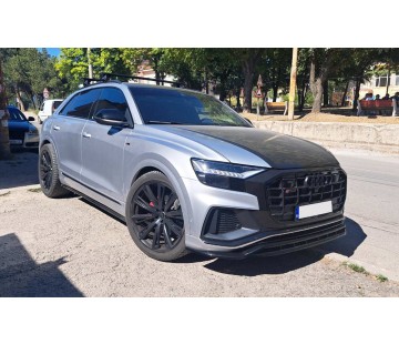 Добавки за прагове Maxton design за Audi Q8 S-line (2018-)