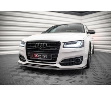 Спойлер за предна броня Maxton design за Audi S8 D4 (2015-2017)