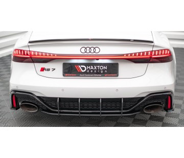 Дифузьор за задна броня Maxton design за Audi RS7 (2019-)