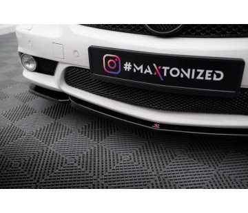 Спойлер за предна AMG броня Maxton design за Mercedes Benz W219 (2004-2006)